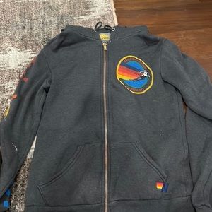 Womens aviator nation zip up in great condition